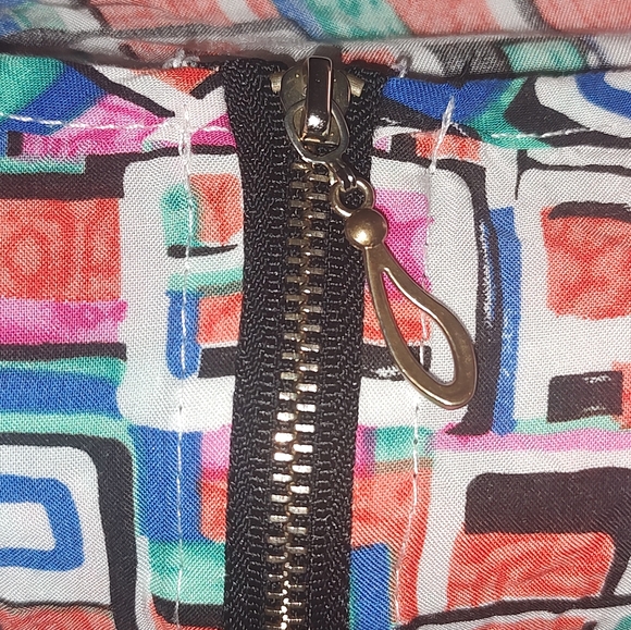 Multicolor Geometric Print Romper - Picture 2 of 3